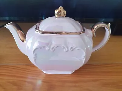 Buy Vintage Lustre Ware Small Cube Teapot • 14.99£