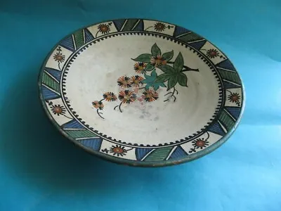 Buy Vintage Rare  Orig. Armenian Palestine Israel Ceramic Pedestal Cake Plate Marked • 158.12£