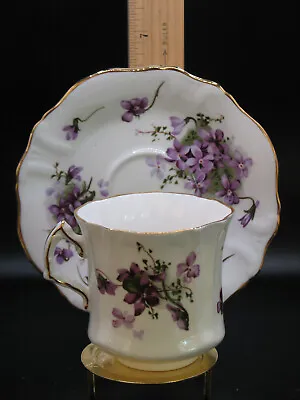 Buy Hammersley  Victorian Violets  From England's Countryside Tea Cup & Saucer • 14.18£
