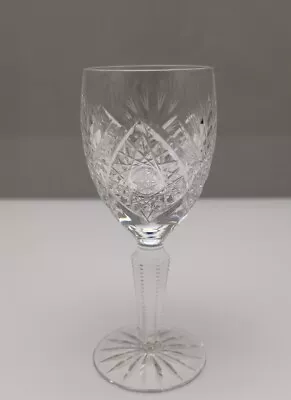 Buy Edinburgh Crystal Royal Cut Wine Glass Glasses 6 1/8  15.5 Cm Tall • 28.99£