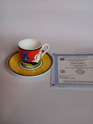 Buy Clarice Cliff And Wedgewood Cup And Saucer Windmill (Barry)NP • 30£