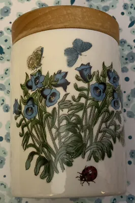 Buy Very Rare Portmeirion Botanic Garden  'double Canterbury Bells'  Lidded Jar • 30£