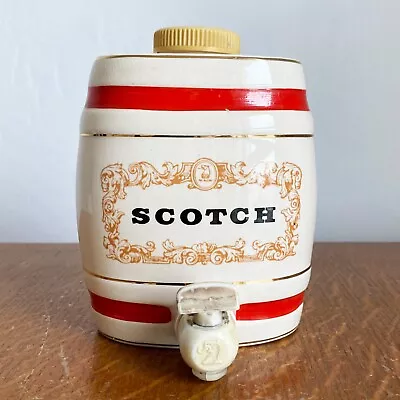Buy WADE SCOTCH Vintage Barrel Victoria Royal Decanter Pottery Bar Man Cave • 5.99£