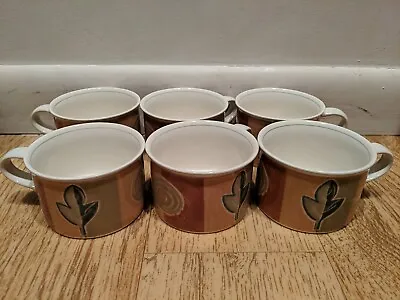 Buy Set Of 6 MIKASA - Intaglio -CA032 HIGHLAND COFFEE / Tea CUPS / MUGS MINT  • 19.17£