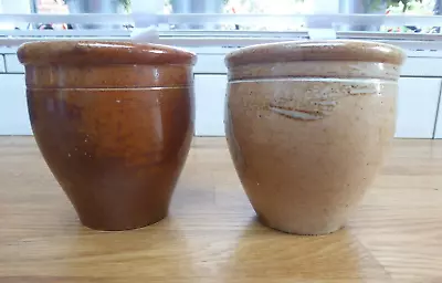 Buy 2 Small Vintage Stoneware Jars/Pots • 15£