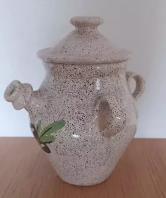 Buy Ceramic Pottery Oil Holder Pourer Decanter Dispenser Lid Arabic Oriental New • 13.95£