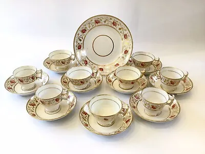 Buy Antique Job Ridgway Tea/coffee Cups & Saucers C 1810-1814 Pattern 2/447 • 180£