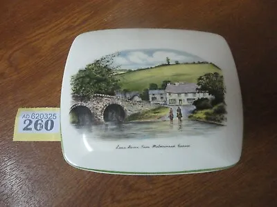 Buy Bristol Pottery Dish & Cover / Pot With Lid - Butter Dish • 5.95£