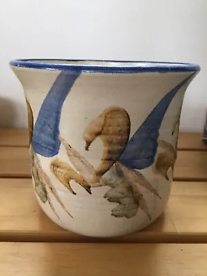 Buy Barbara Davidson Larbert Scottish Pottery Vintage Plant Pot • 10£