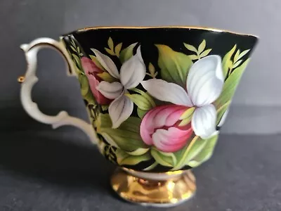 Buy Royal Albert Provincial Flowers Lady's Slipper Bone China Cup. C.1975 • 6£