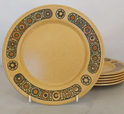 Buy Vintage Kiln Craft Bacchus Dinner Plates 9  X6 Set - FREEPOST UK For Charity 😇 • 21.50£