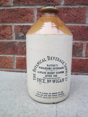 Buy Antique  Saltglazed  Stoneware Flagon Jug Bottle • 75£