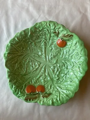 Buy Carlton Ware Pottery Large Tomato Leaf Design Dish Rare Collectors Shape • 11£
