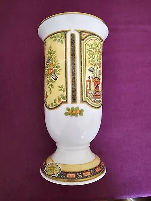 Buy Royal Worcester Versailles Vintage Vase. 20cm Tall, 11cm Dia Excellent Condition • 32£