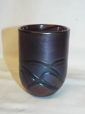Buy Nice Phoenician Iridescent Glass Vase. • 20£