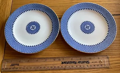 Buy Wedgwood Side Plates X2  - Blue & White Decoration • 5£