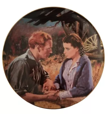 Buy Plate 1989 Gone With The Wind Scarlett And Ashley After The War Collector’s VTG • 32.61£