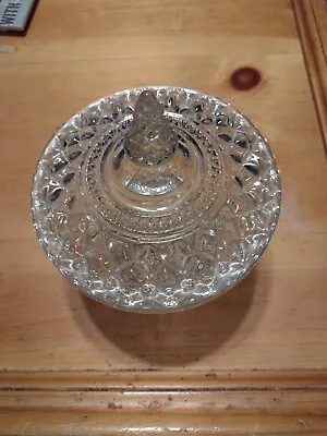 Buy Vintage Anchor Hocking Wexford Glassware 6.5  Candy Dish • 9.50£