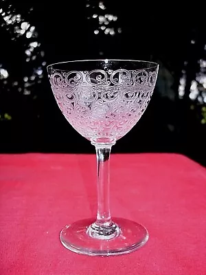 Buy Baccarat Rohan Combourg Wine Crystal Glass Wine Glass Crystal Grave Art Deco • 77.39£