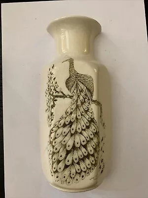 Buy Vintage Wall Pocket Vase Peacock Jar  Kingston Pottery Hull￼ • 35£