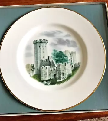 Buy Boxed Wedgewood Bone China Limited Edition Warwick Castle Lined With Real Gold • 4£