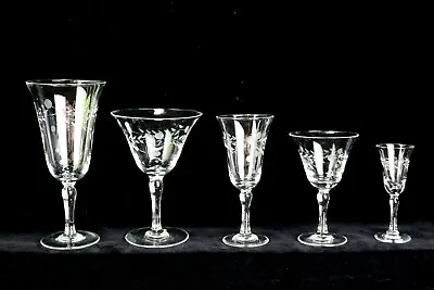 Buy Willow Moon Pioneer Japan Buyer's Choice 5 Sizes Water Goblet Champagne Cordial • 5£