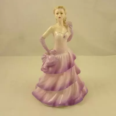 Buy Coalport Ladies Of Fashion 'Bolero' Figurine 8.5  Fine Bone China 1990 - Unboxed • 15.99£