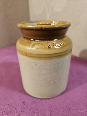 Buy Pearsons Of Chesterfield Stoneware Jar With Lid - 14 Cm • 4.99£