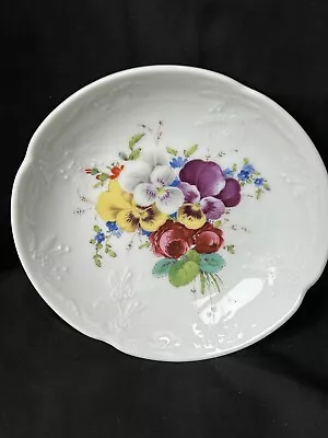 Buy Vintage AK Kaiser W Germany Flowers Display Plate Saucer 10cms(D) Marked 30 Base • 20£