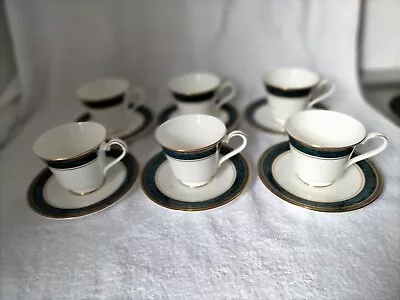 Buy Set Of 6 Royal Doulton  ' BILTMORE '  CUPS & SAUCERS - 1st Quality  • 40£