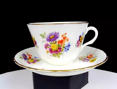 Buy Doulton Burslem C9375 Spring Floral  2 3/8  Cup And Saucer Set 1891-1901 • 21.28£