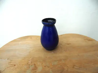 Buy Early Watcombe Pottery Torquay Devon Vase In Stunning Blue Glaze • 9.99£