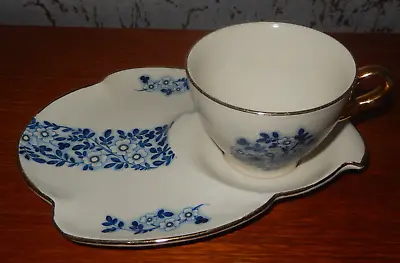Buy Royal Winton, Grimwades Blue & White Tennis Set, Cup And Saucer • 6.90£