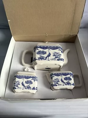 Buy WADE Teapot Sugar Bowl And Milk Jug Set BN BOXED Mint Condition • 9.99£