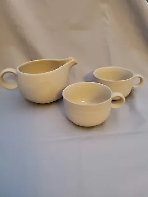 Buy Hornsea Pottery Concept Design Handled Jug And 2 Cups • 7£