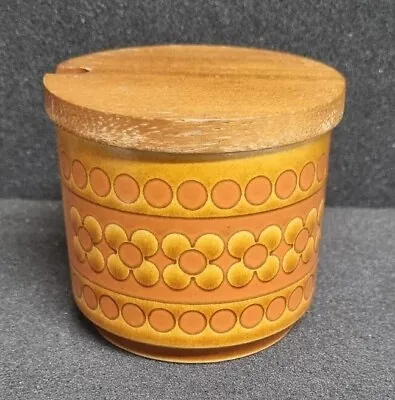 Buy Vintage Hornsea Pottery Saffron Lidded Jam/Preserve Pot 1976 • 4.99£