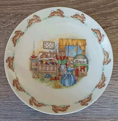 Buy Vintage Royal Doulton Bunnykins Bedtime Story Collectible Saucer Plate • 8.45£