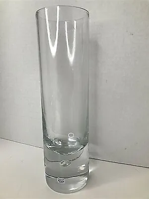 Buy Vintage Kosta Boda Art Glass Vase Controlled Bubble Slim Cylinder 9 7/8  Sweden  • 47.41£