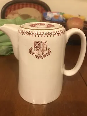Buy Vintage Porcelain Tea Pot Scottish Highland Hotels￼ • 20£