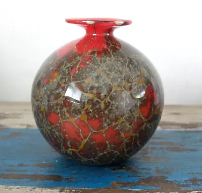 Buy Phoenician Multi-coloured Glass Vase. Made In Malta. • 39£