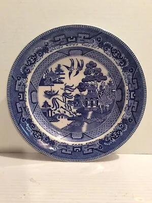 Buy Vintage  Blue Willow   Cauldon Place England 101/4  Dinner Plate • 24.11£