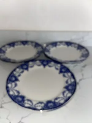 Buy Set Of 6 Beautiful Antique Dinner Plates- Losol Ware Venice  Pattern - Excellent • 13.99£