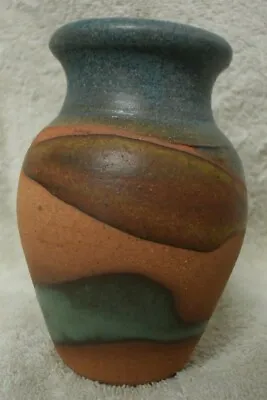 Buy Stone Ware Art Vase 5  Signed   Vintage • 28.94£