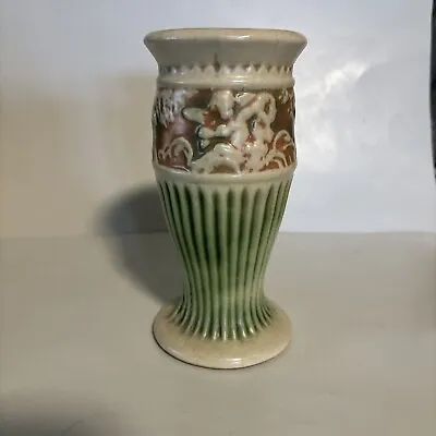 Buy Vintage Roseville Donatello Vase Cherub American Art Pottery • 62.65£