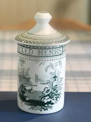 Buy Spode China Spice Jar Mixed Herbes,beverley Pattern • 5£