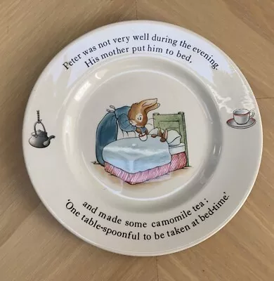 Buy Vintage Wedgewood Beatrix Potter Peter Rabbit Side/ Cake Plate • 3.95£