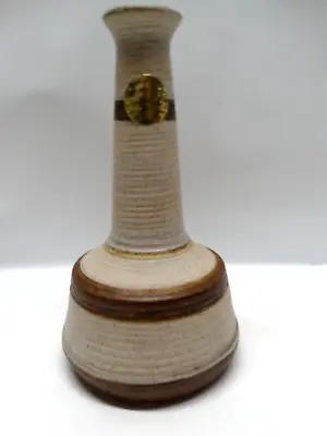 Buy Vintage Bror Hayil Ceramic Artware Vase Earthtones Pottery Israel Signed • 28.77£