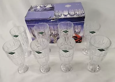 Buy Shannon OLYMPIA Irish Iced Tea Glass Goblet Lot Of 8 Lead Crystal 24% • 42.71£