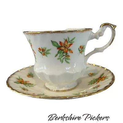 Buy Queens Fine Bone China Cup & Saucer Set By Rosina China Co. Ltd, England • 26.56£