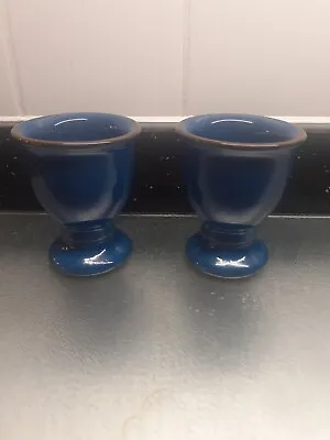 Buy Denby Imperial Blue Egg Cups X 2 • 12£